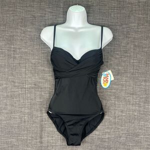 NWT Sand N Sun Swim One-Piece Bathing Suit Womens Sz S